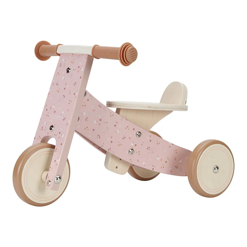 Little Dutch | Driewieler Little Pink Flower FSC