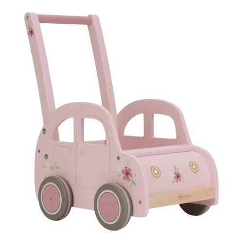Little Dutch | Loopwagen Roze FSC 