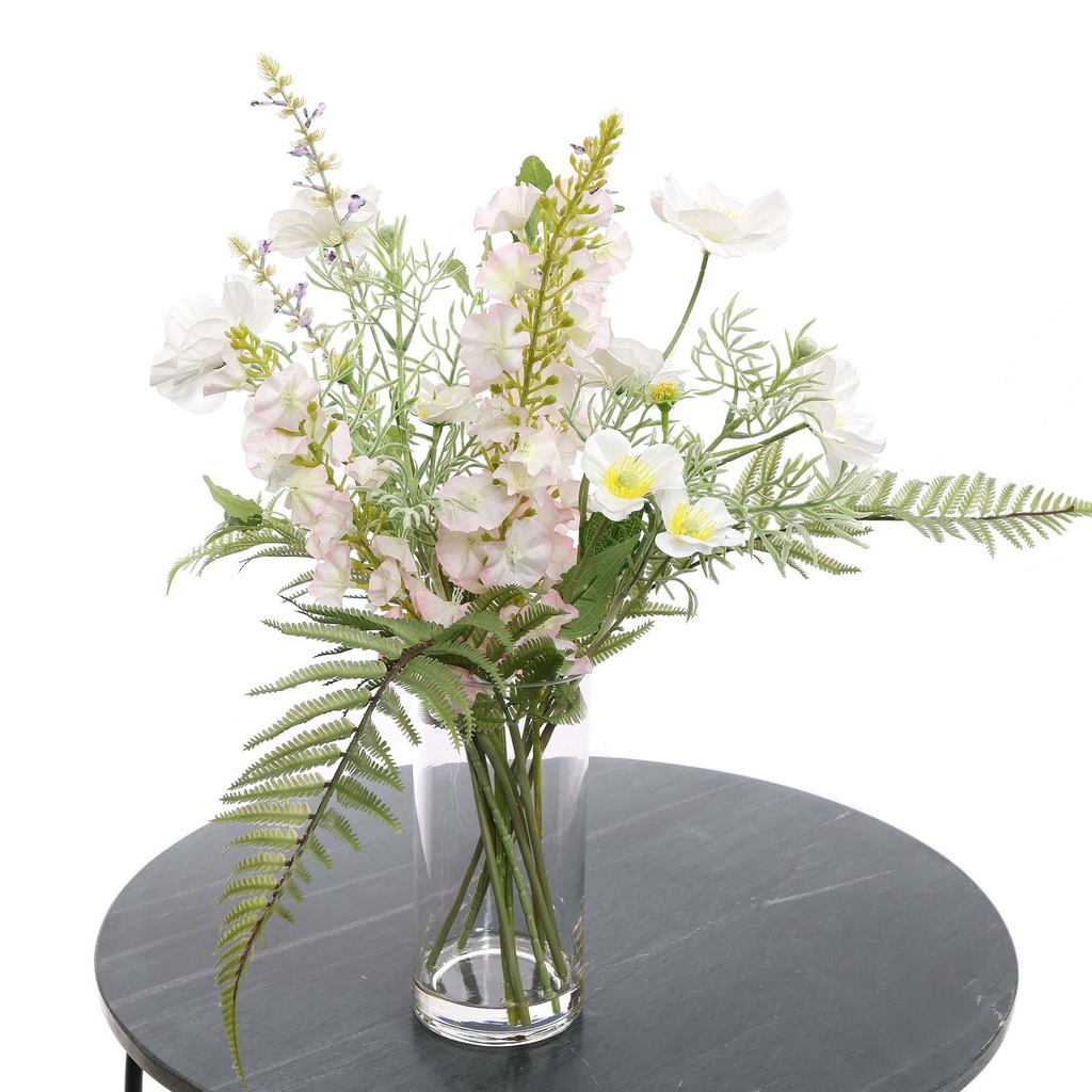 Jasaco | Sierbouquet Cordoba In Vaas Creme 50cm