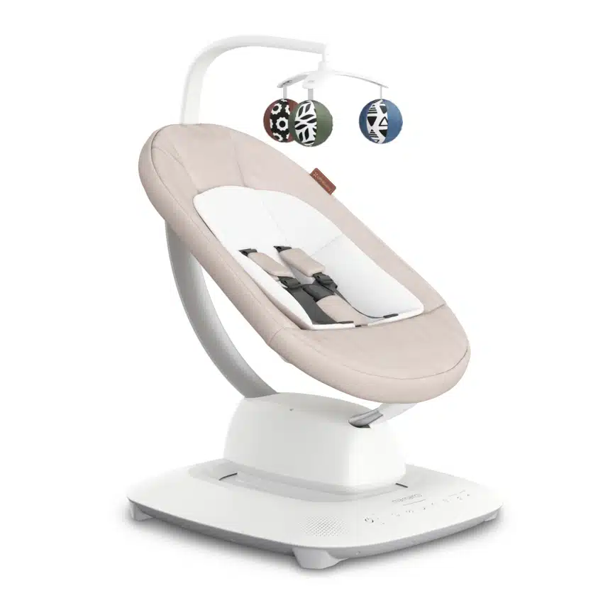 Uppababy | Relax Mamaroo Charlie Smart Babyswing Sand Mélange 