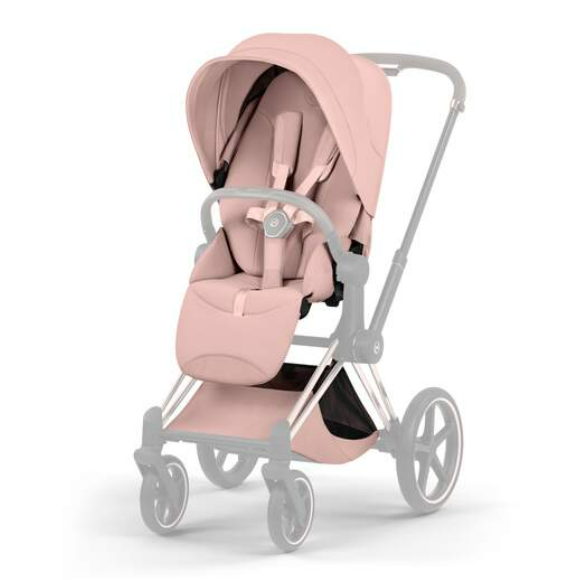 Cybex | Bekleding Inzet vr Wandelwagen Priam Style Seat Pack Peach Pink/Light Pink New 