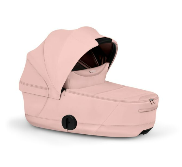 Cybex | Draagmand Mios/Coya Style Foldable Carry Cot Peach Pink/Light Pink New