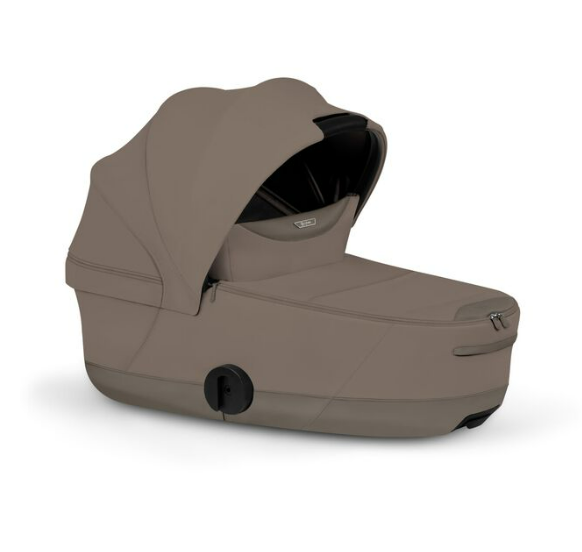 Cybex | Draagmand Mios/Coya Style Foldable Carry Cot Coconut Brown/Dark Brown  New