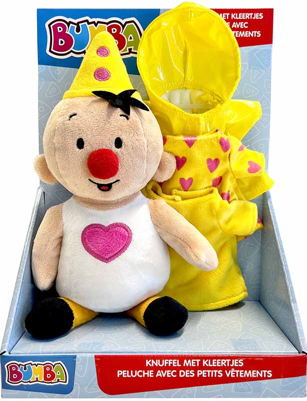 Bumba | Pluche Knuffel Bumba met Kleertjes 25cm