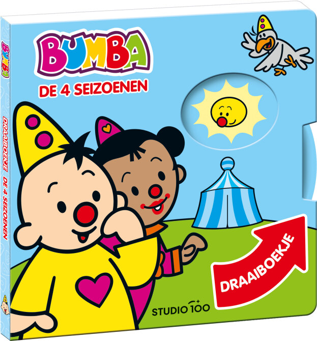 Bumba | Boek "De 4 seizoenen" Draaiboek Karton