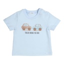 Gymp | T-shirt Boys Aerobic White Lightblue