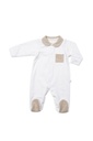 Living Nature | Outfit Clément Italian Fleece Wit/Beige 
