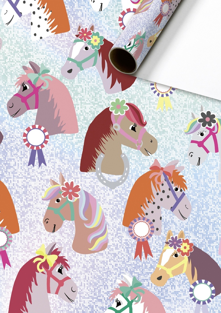 Stewo | Geschenkpapier Rol Bonny Rosa 7x1.5