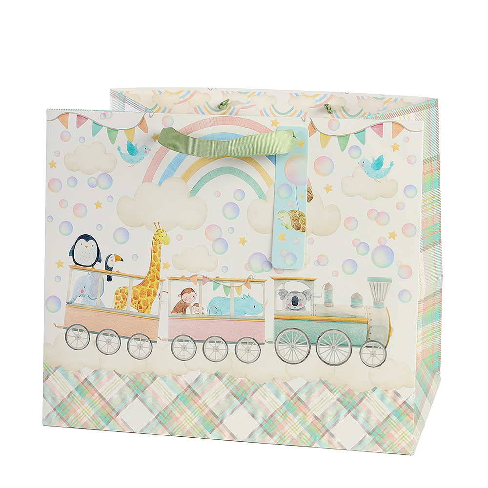 Stewo | Geschenkzak Tierchen-Express 3D 33x28x21,5