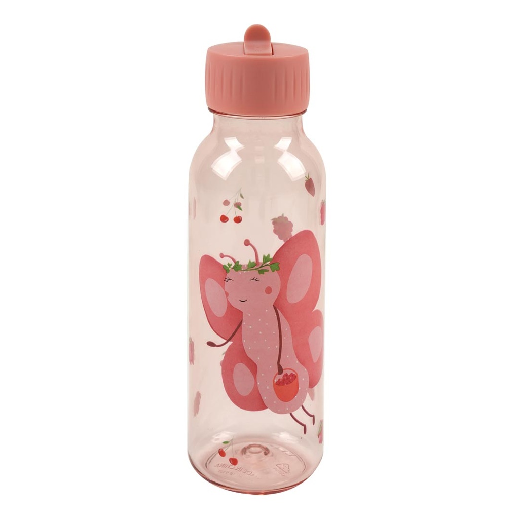 Trixie | Drinkfles Mrs. Butterfly Tritan Roze 500ml