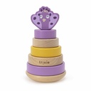 Trixie | Stapelpyramide Mrs. Peacock Stapeltoren Hout Paars
