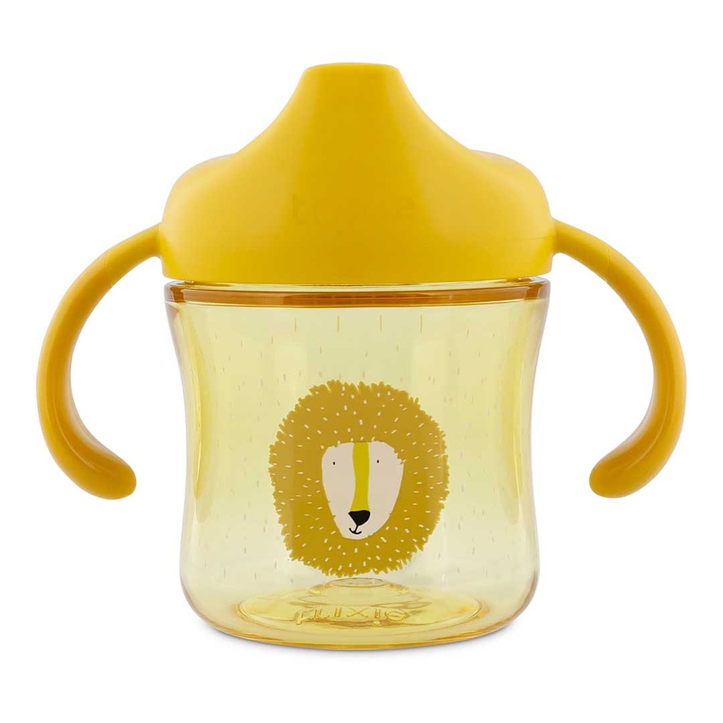 Trixie | Drinkbeker Mr. Lion Sippy Cup met Handvat en Drinktuit Geel