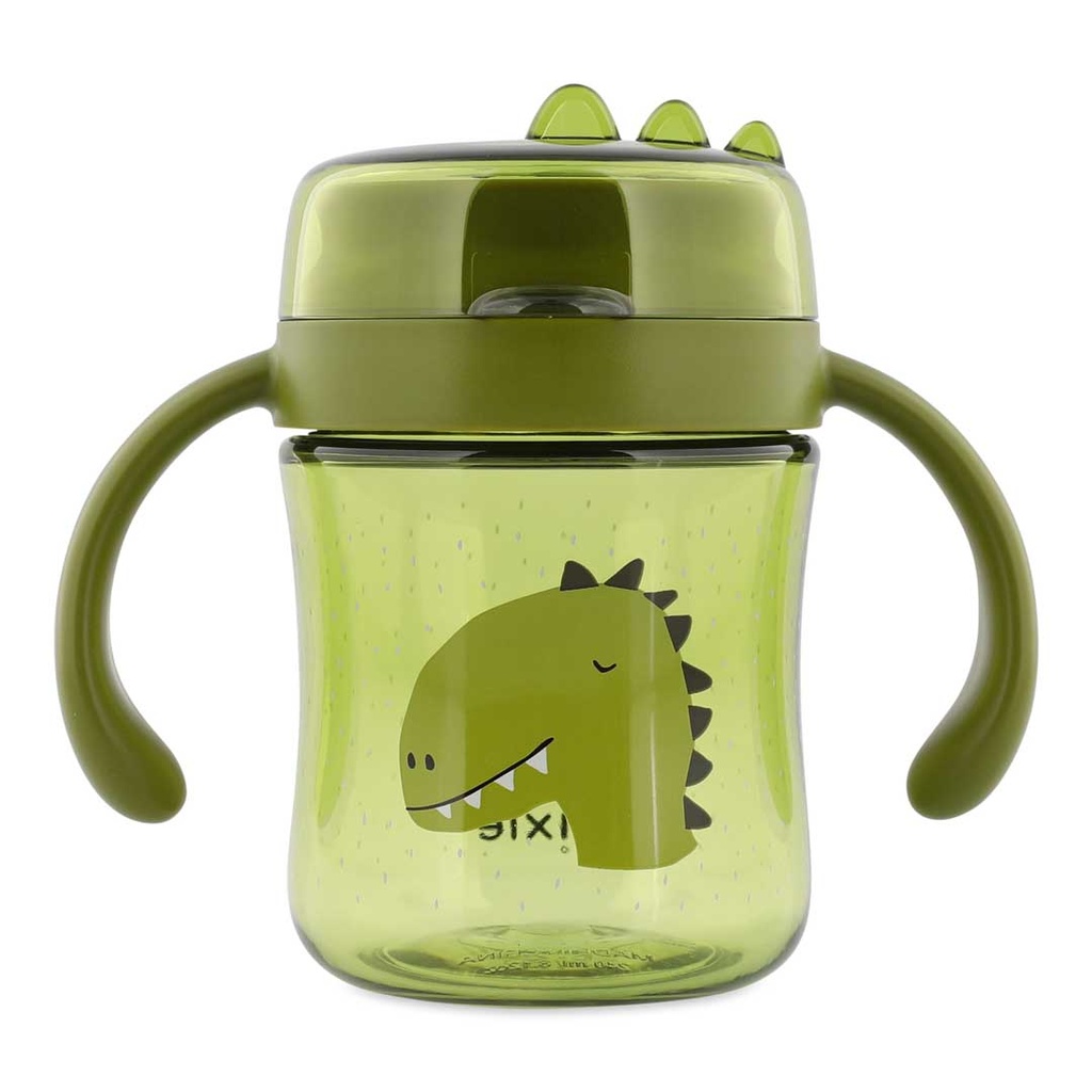 Trixie | Drinkbeker Mr. Dino 360° met Handvaten Groen