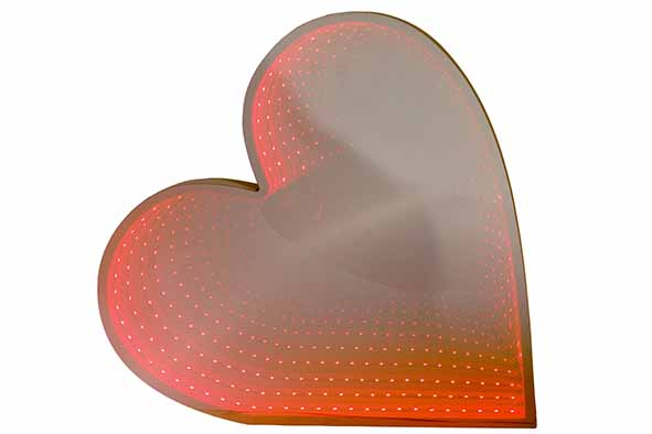 Cosy & Trendy | Lamp Infinity Heart Ledlicht 30x4x3