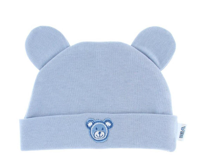 VIB | Muts I'm Beary Cute met Oortjes Dusty Blue