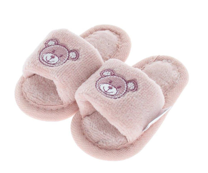 VIB | Schoenen Baby Slippers I'm Beary Cute Rose Smoke One Size