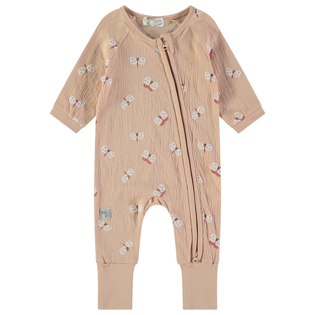 Babybol | Kruippak Girls Longsleeve Salmon