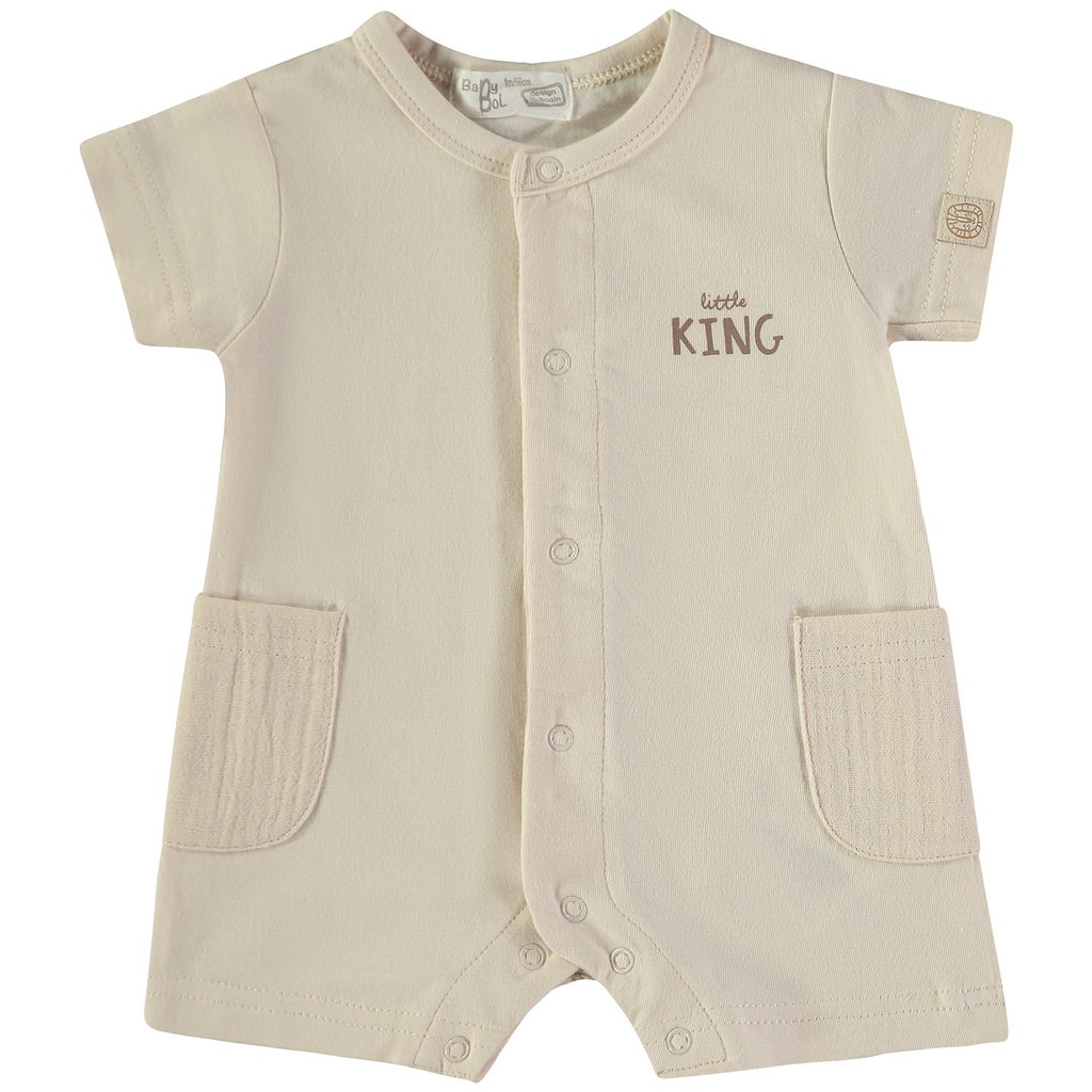 Babybol | Kruippak Boys Off White