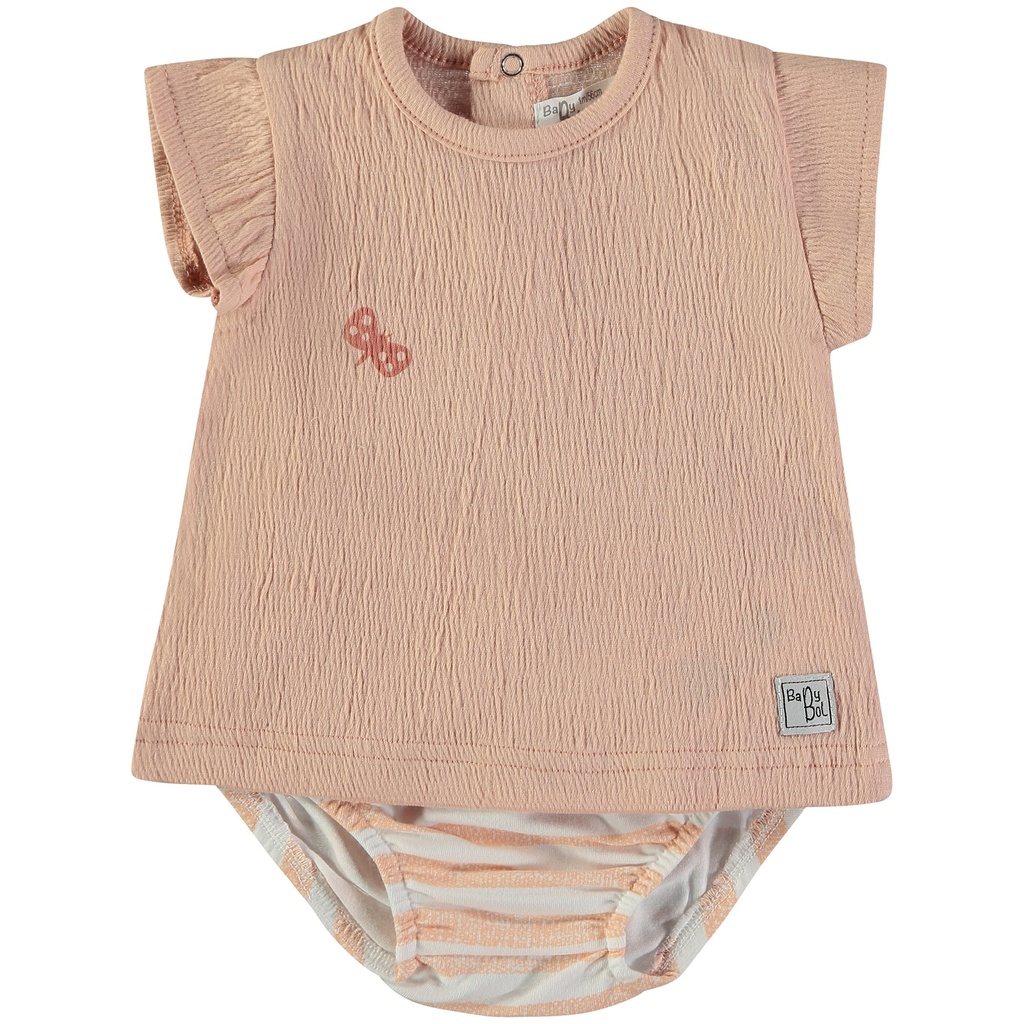 Babybol | Outfit Girls Salmon 2-delig