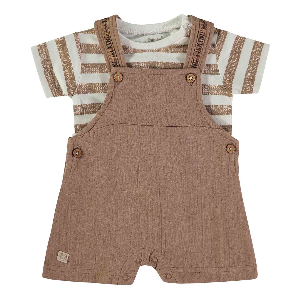 Babybol | Outfit Boys Brown 2-delig