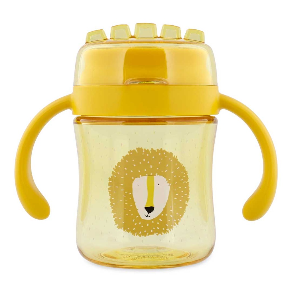 Trixie | Drinkbeker Mr. Lion 360° met Handvaten Geel