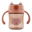 Trixie | Drinkbeker Mrs. Cat 360° met Handvaten Roze
