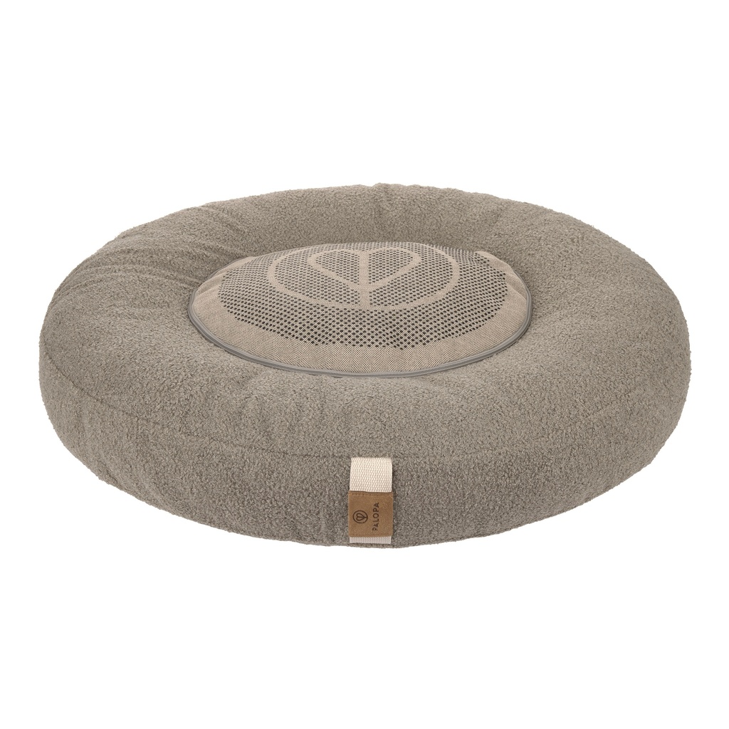 Palopa | Hondenmand Donut Fippa Taupe S