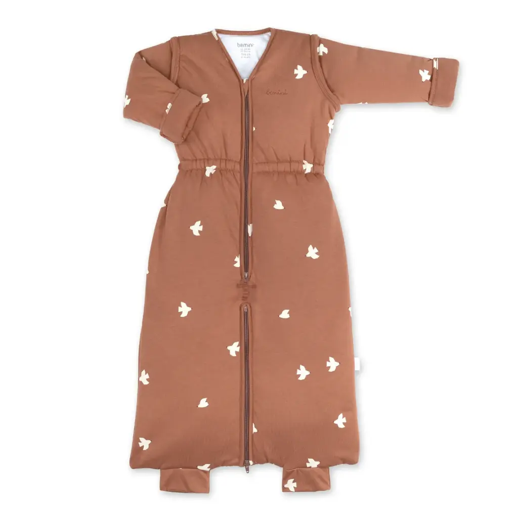 Bemini | Slaapzak Magic Bag Pady Jersey 2.5TOG Piuma Moka Bruin 12-24M
