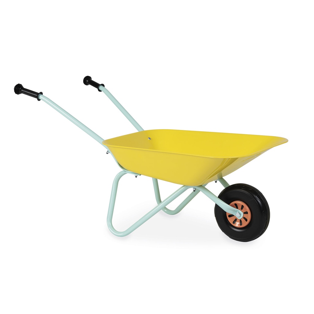 Janod | Kruiwagen Geel 76,5x38x34,5 cm