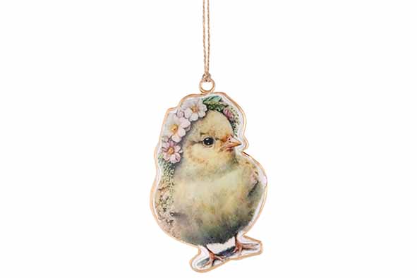 Cosy & Trendy | Hangfiguur Chick Geel 6x10cm