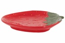 Cosy & Trendy | Schaal Aardbei Rood Keramiek 21x17,5x3cm
