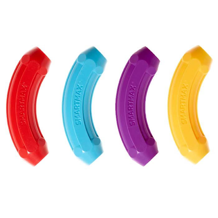 Smartmax | Magnetisch Speelgoed Curved Bars 6-pack