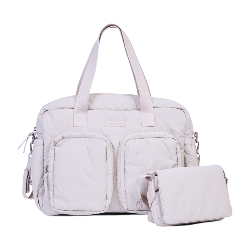 Childhome | Verzorgingstas + Handtas  Mellow Beige 