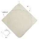 Nifty | Badcape 2in1 Vanilla 100x100cm
