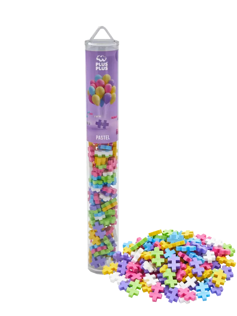 Plus-Plus | Educatief Speelgoed Pastel Bouwstukjes Kleurenmix 100-delig