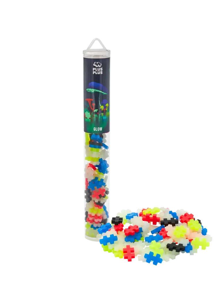 Plus-Plus | Educatief Speelgoed Glow Bouwstukjes Glow in the Dark 100-delig