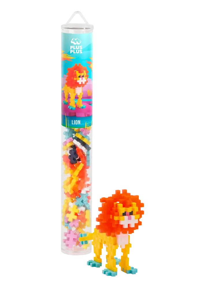 Plus-Plus | Educatief Speelgoed Lion Bouwstukjes 100-delig