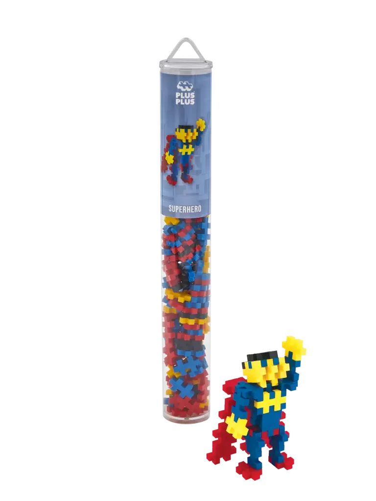 Plus-Plus | Educatief Speelgoed Superheld Bouwstukjes 100-delig
