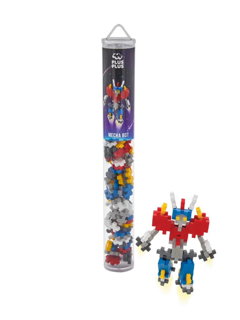 PlusPlus | Educatief Speelgoed Mecha Bot Bouwstukjes 100-delig