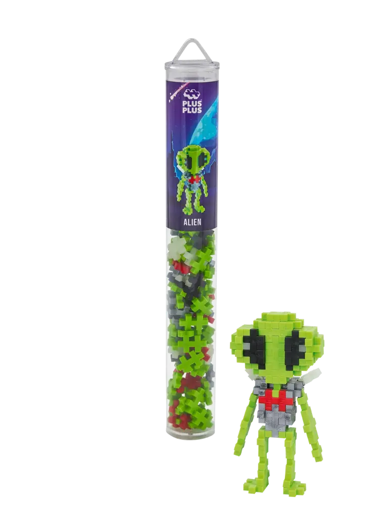 PlusPlus | Educatief Speelgoed Alien Bouwstukjes 100-delig
