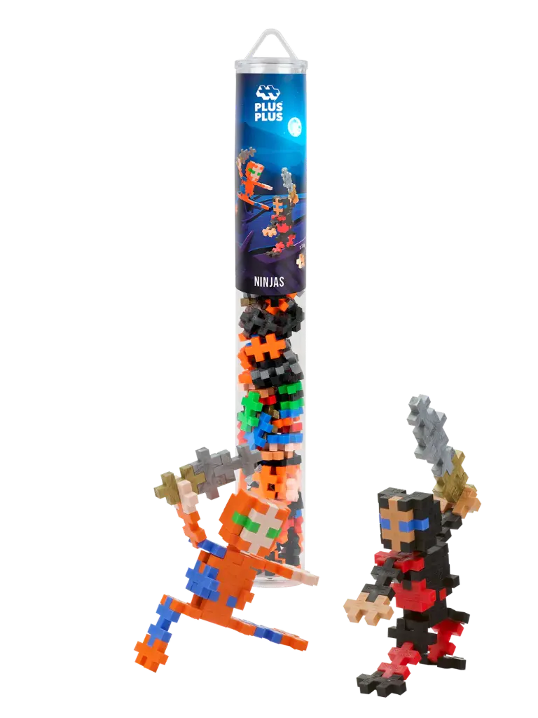PlusPlus | Educatief Speelgoed Ninja's Bouwstukjes 100-delig