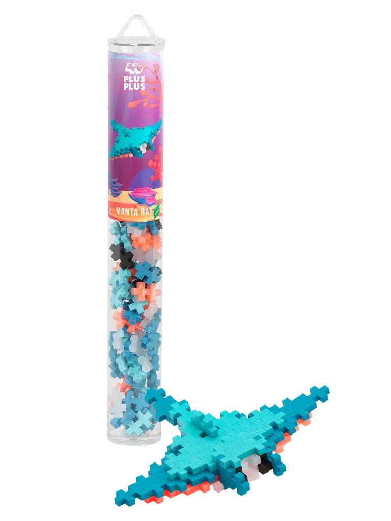 PlusPlus | Educatief Speelgoed Manta Ray Bouwstukjes 100-delig