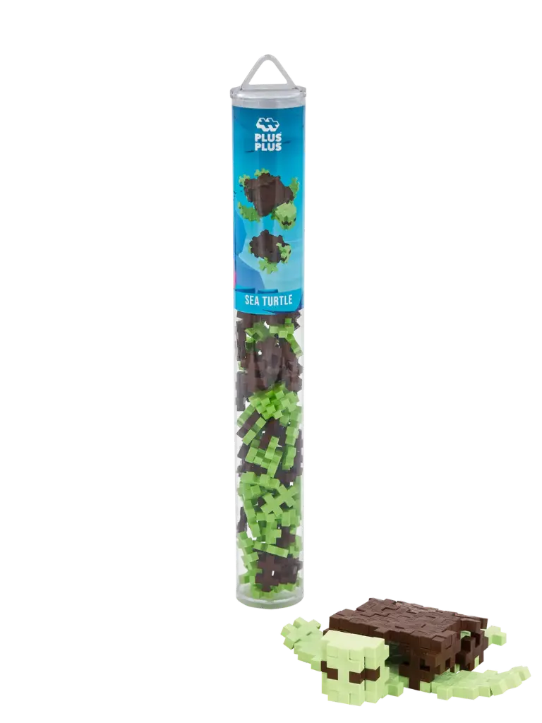 PlusPlus | Educatief Speelgoed Zeeschildpad Bouwstukjes 100-delig