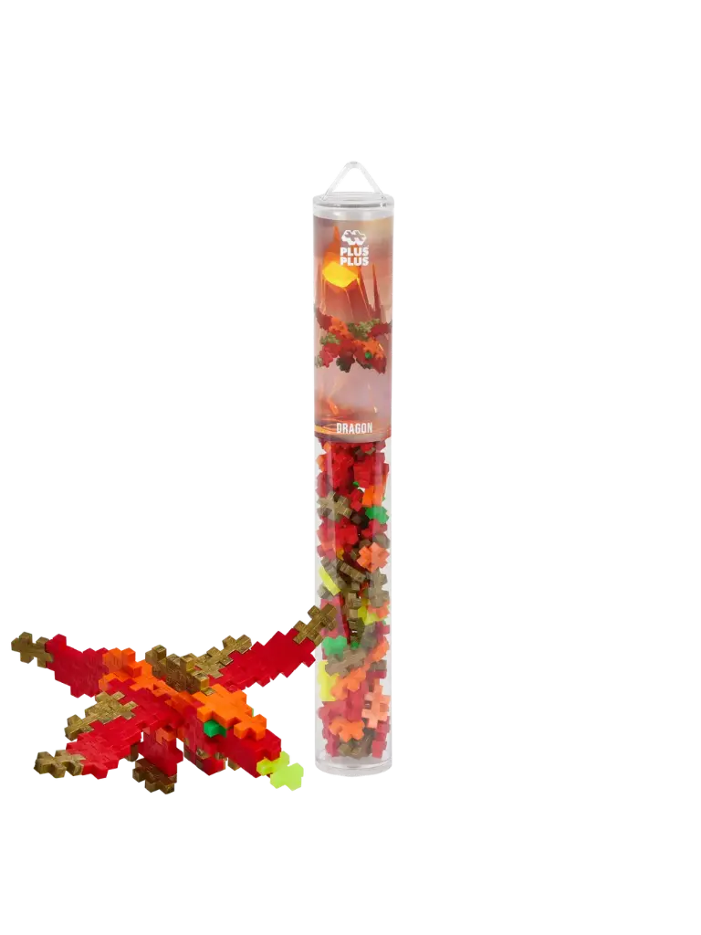 Plus-Plus | Educatief Speelgoed Draak Bouwstukjes 100-delig