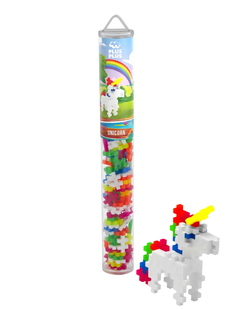Plus-Plus | Educatief Speelgoed Eenhoorn Bouwstukjes 100-delig