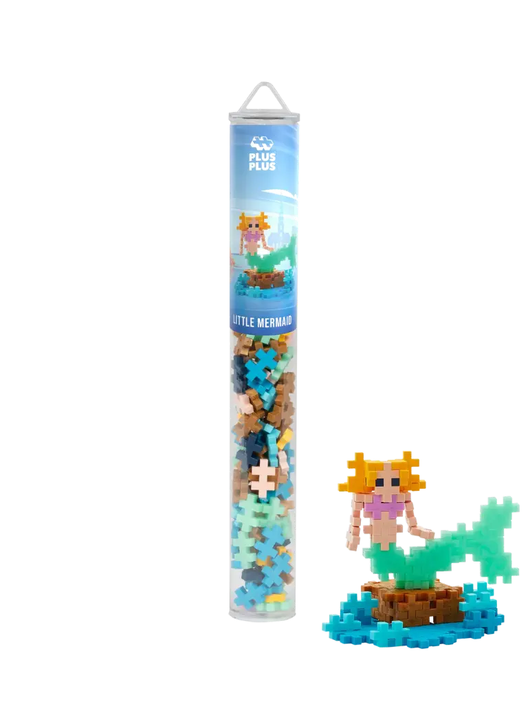 Plus-Plus | Educatief Speelgoed Kleine Zeemeermin Bouwstukjes 100-delig