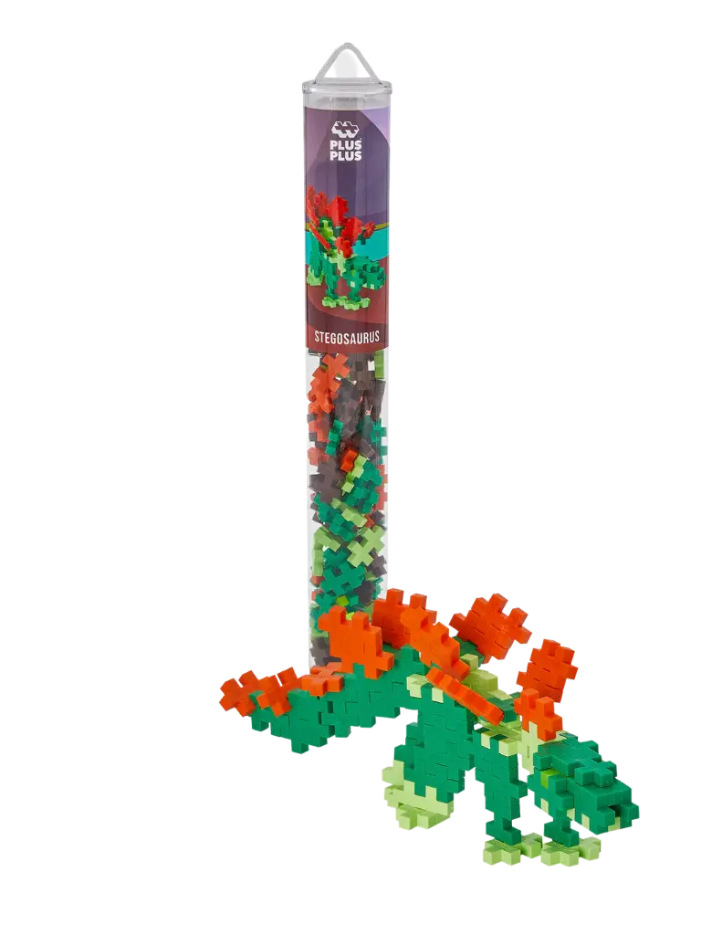 PlusPlus | Educatief Speelgoed  Stegosaurus Bouwstukjes 100-delig