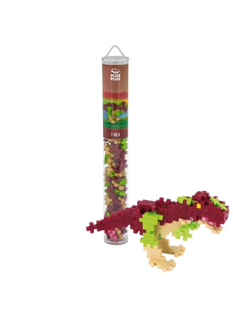 PlusPlus | Educatief Speelgoed T-Rex Bouwstukjes 100-delig
