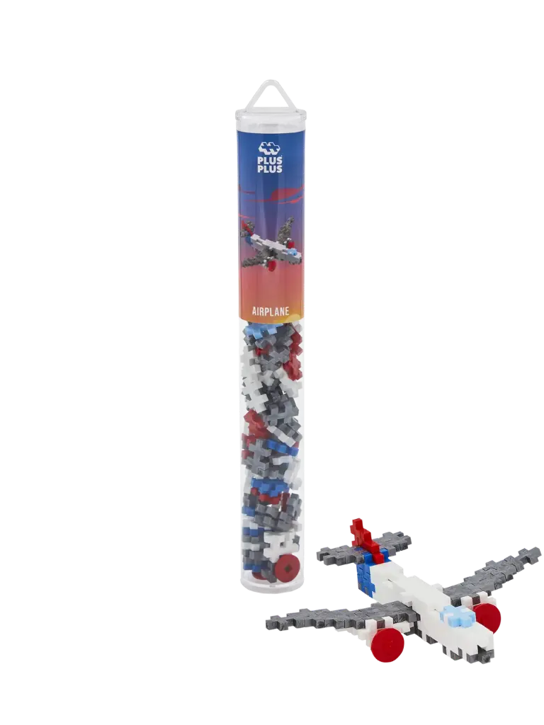 PlusPlus | Educatief Speelgoed Vliegtuig Bouwstukjes 100-delig