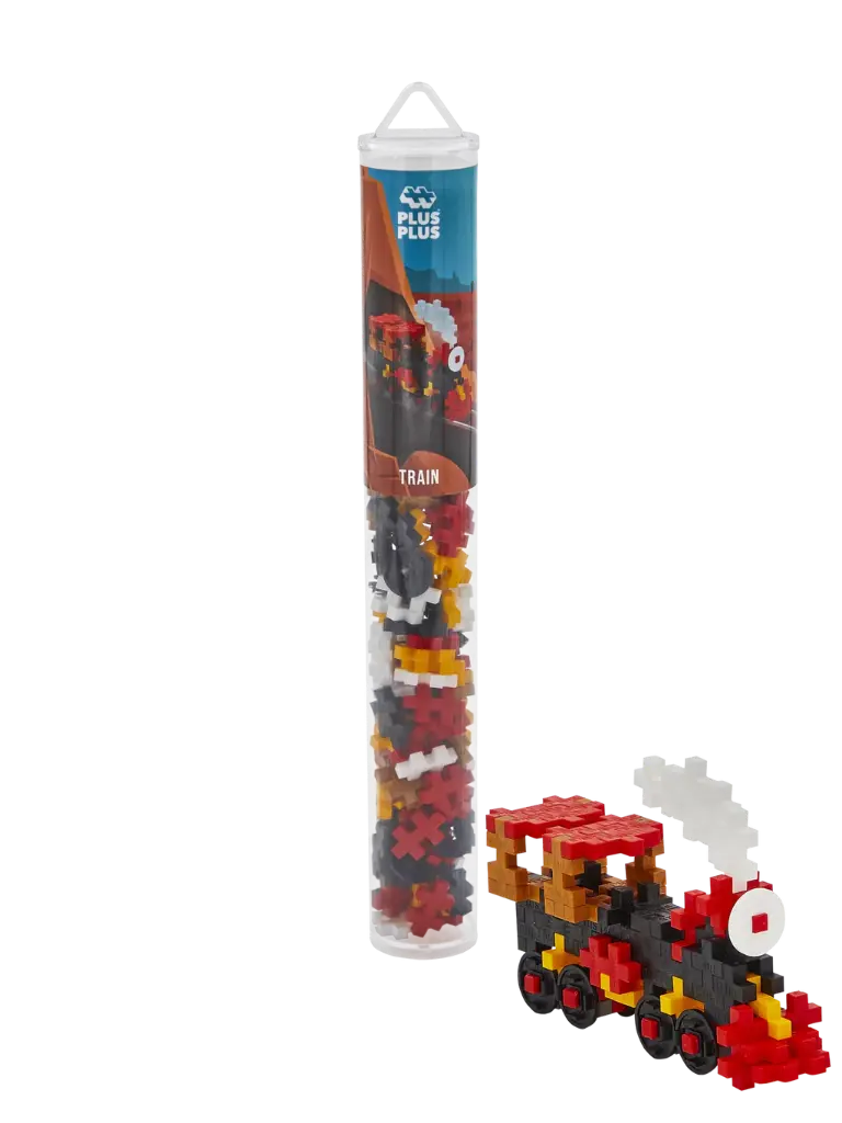 Plus-Plus | Educatief Speelgoed Trein Bouwstukjes 100-delig
